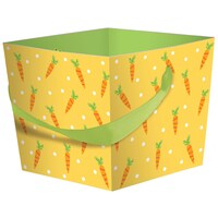 Easter Carrot Paperboard Tall Bucket
