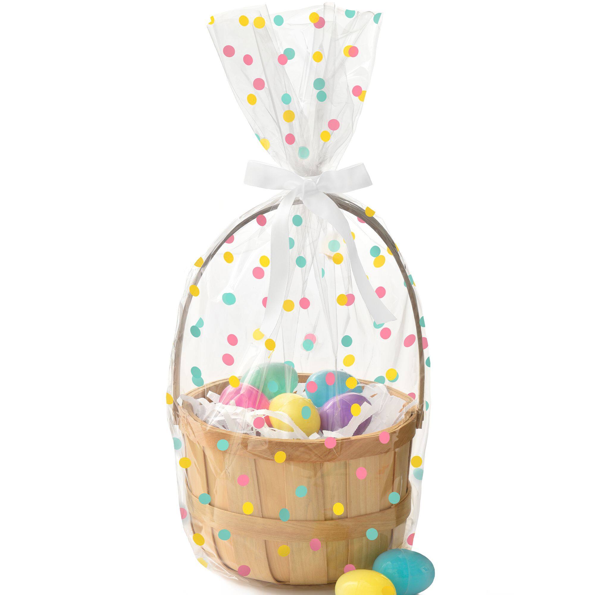 Easter Cello Basket Bag, 2-pk | Party City