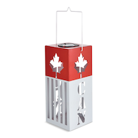 Canada Day Solar Lantern Front_Three_Fourths_Angled_Right