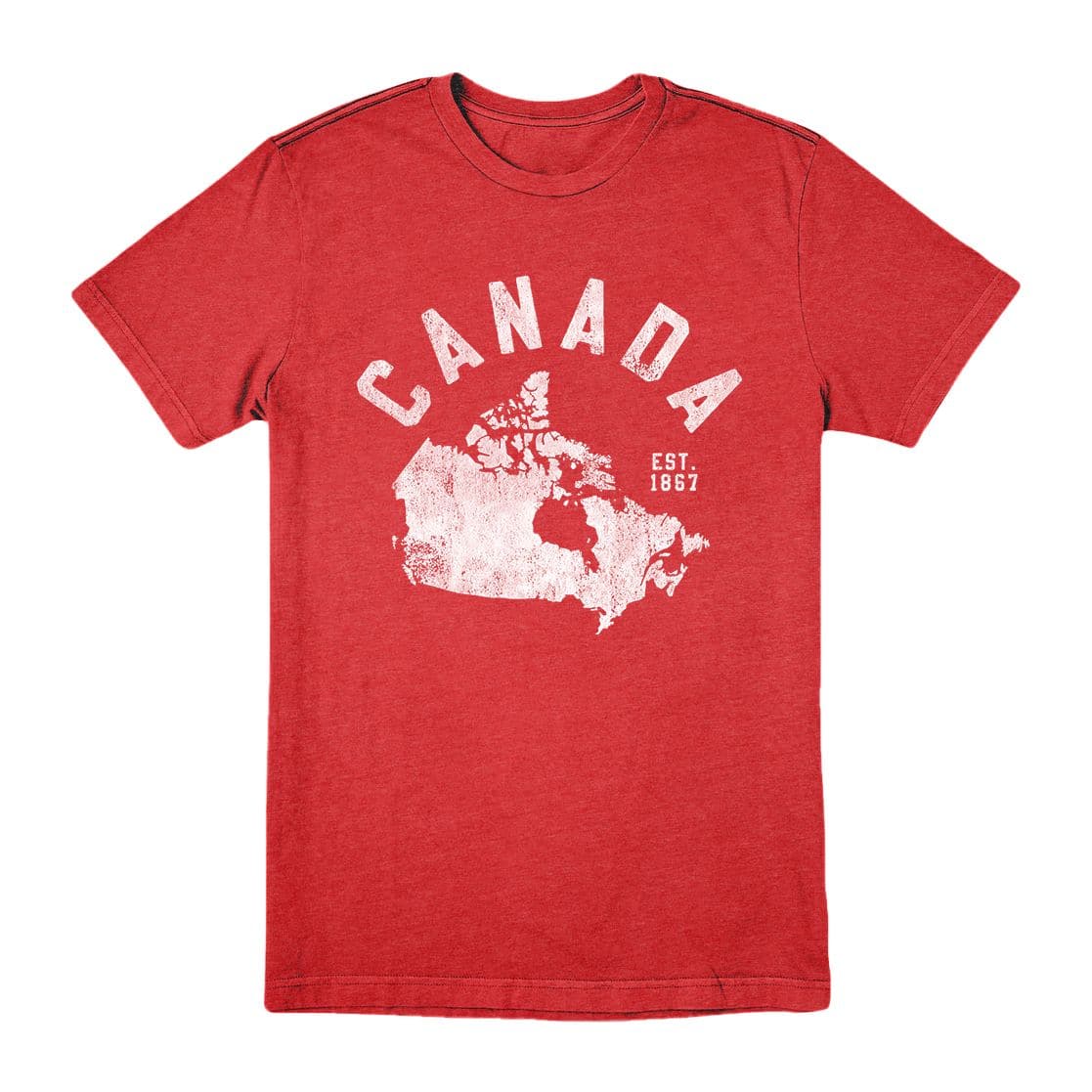 Canada Day 1867 Red T-shirt 