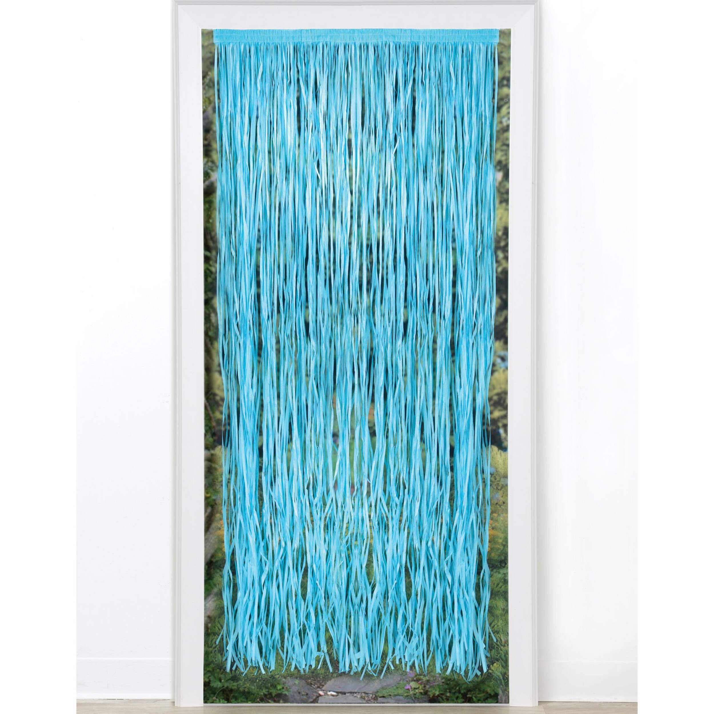 Summer Beach Life Raffia Back Drop, 8-ft x 3-ft Front_Flat