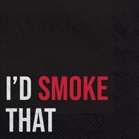 Summer BBQ I'd Smoke That Beverage Napkins, 16-ct Front_Flat