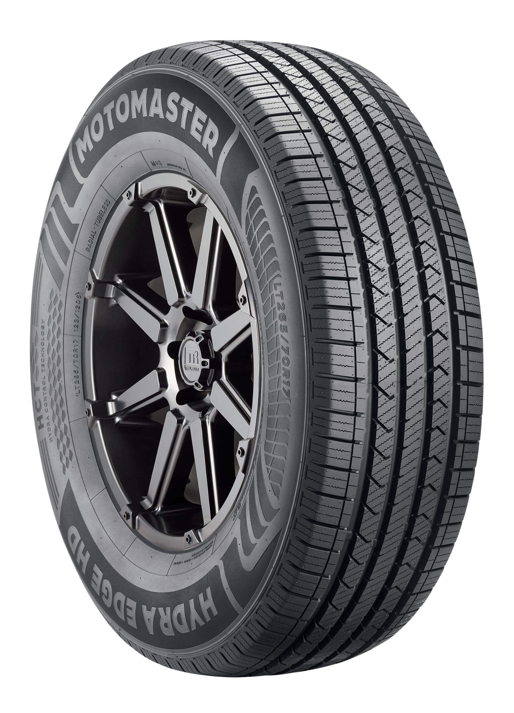 MotoMaster Hydra Edge HD All Season Tire for Truck & SUV Front_Three_Fourths_Angled_Right