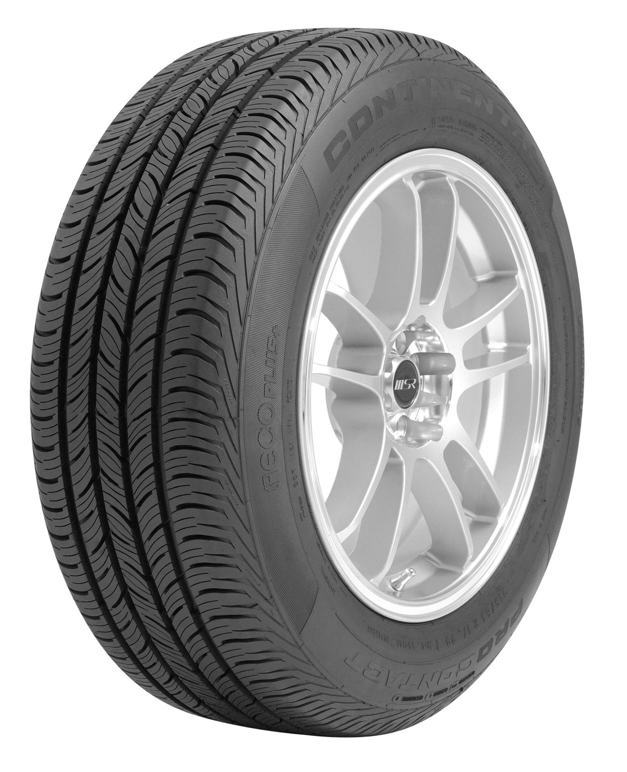 Pneu toute saison Continental ContiEcoContact EP pour véhicules de tourisme et multisegments Front_Three_Fourths_Angled_Left