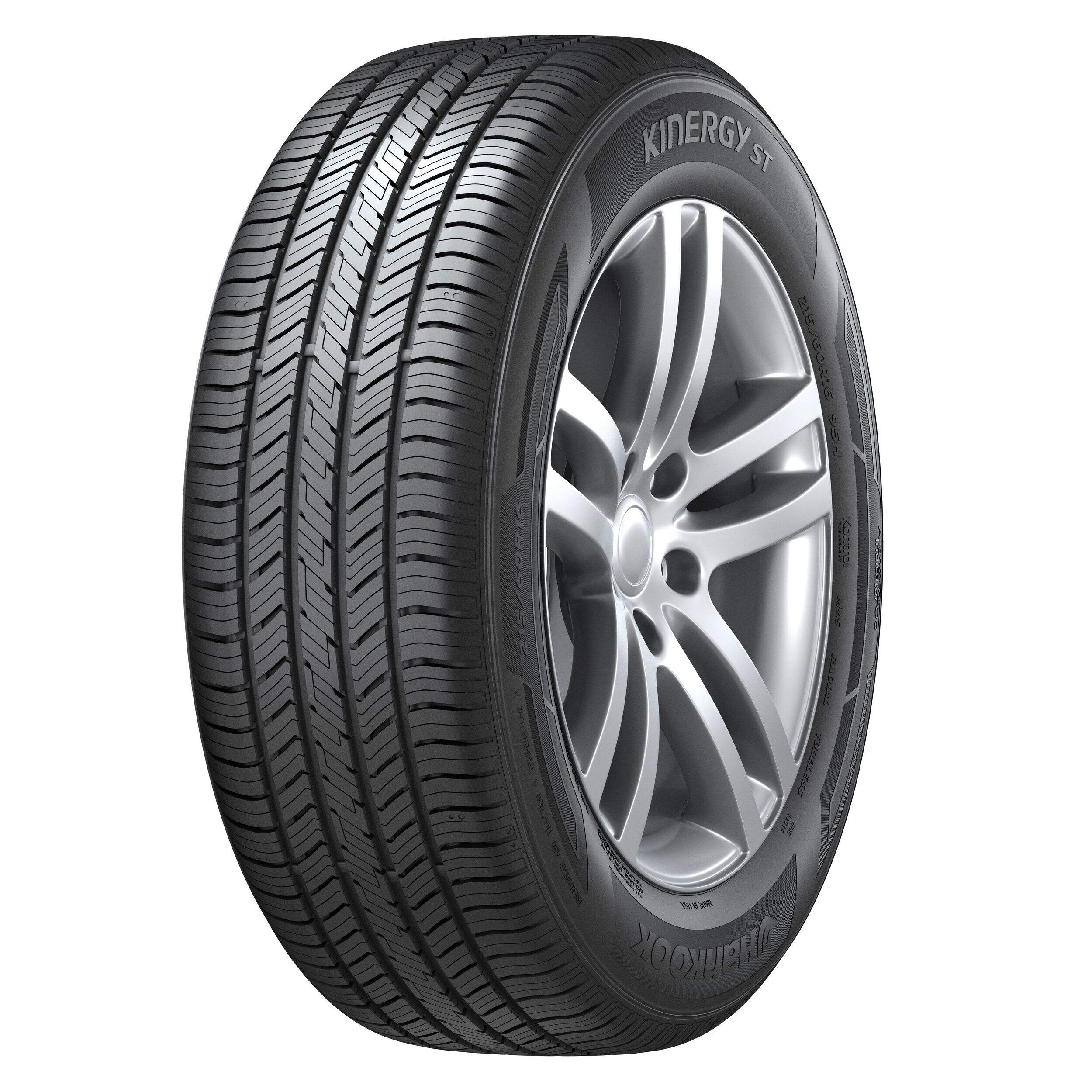 Hankook Kinergy ST H735 All-Season On-Road Touring Tire Front_Three_Fourths_Angled_Left