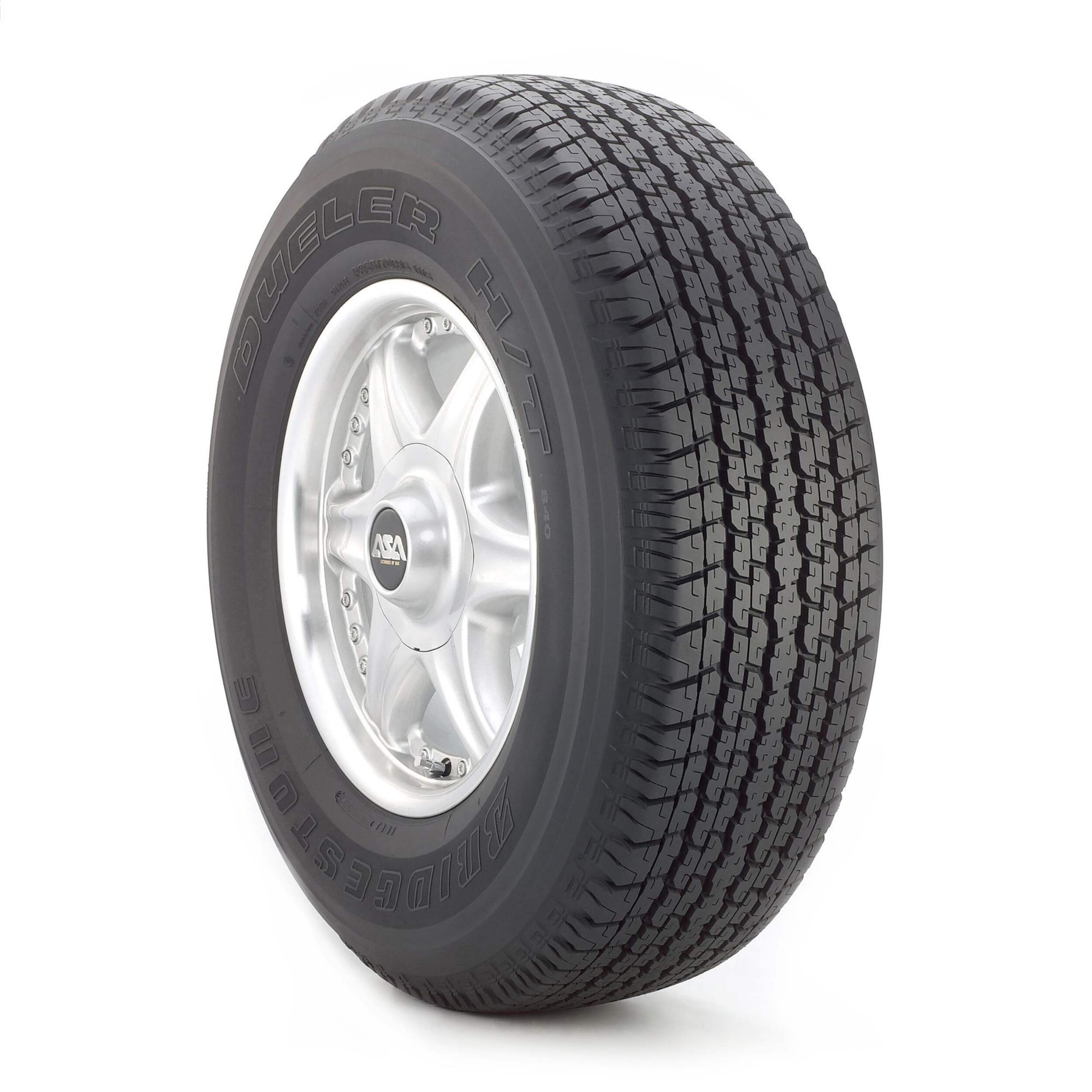 Bridgestone Dueler H/T D840 Tire for Truck & SUV Front_Three_Fourths_Angled_Right