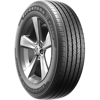 Firestone FT140 All-Season Replacement Tire for Passenger & CUV Front_Three_Fourths_Angled_Right