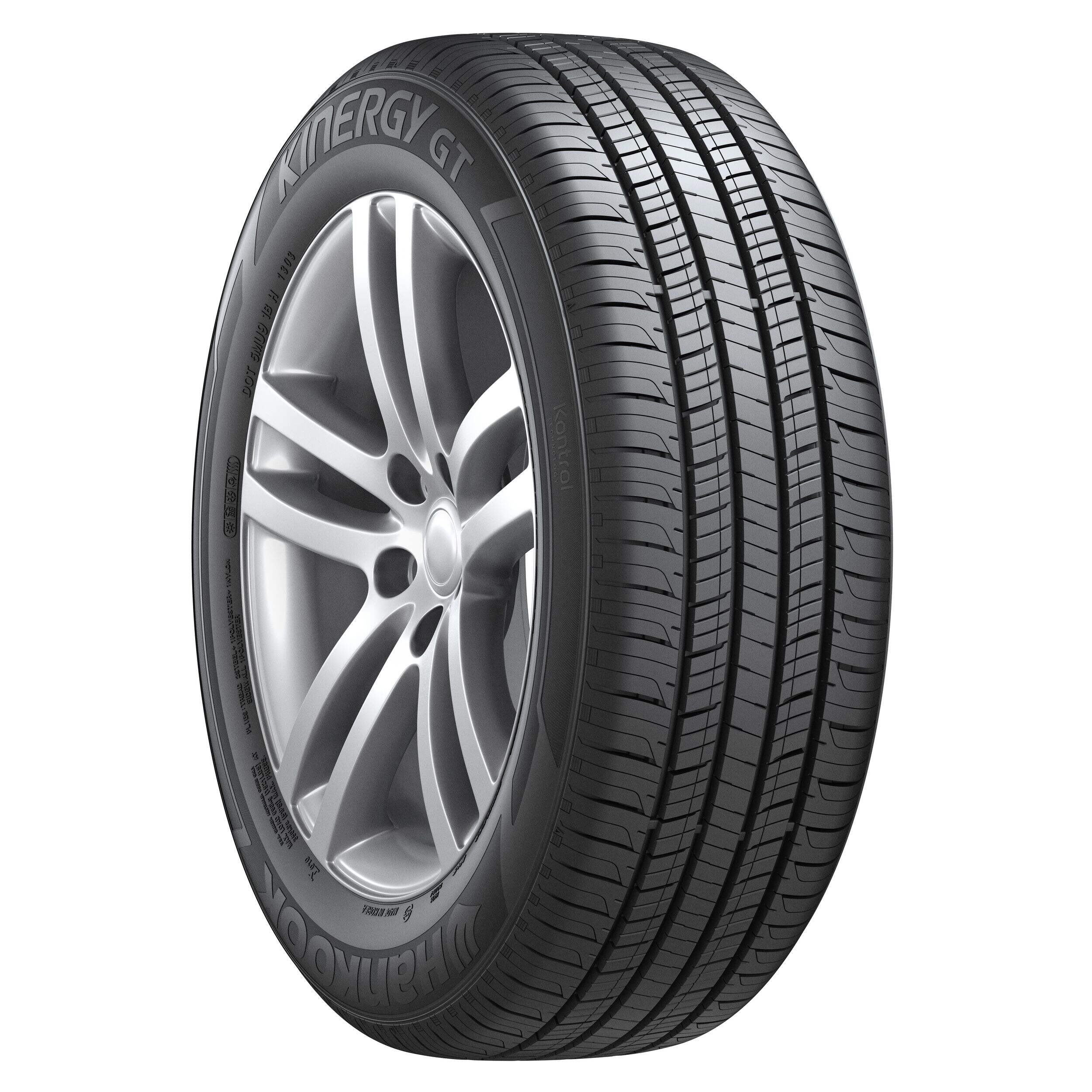 Pneu Hankook Kinergy GT H436 Front_Three_Fourths_Angled_Right