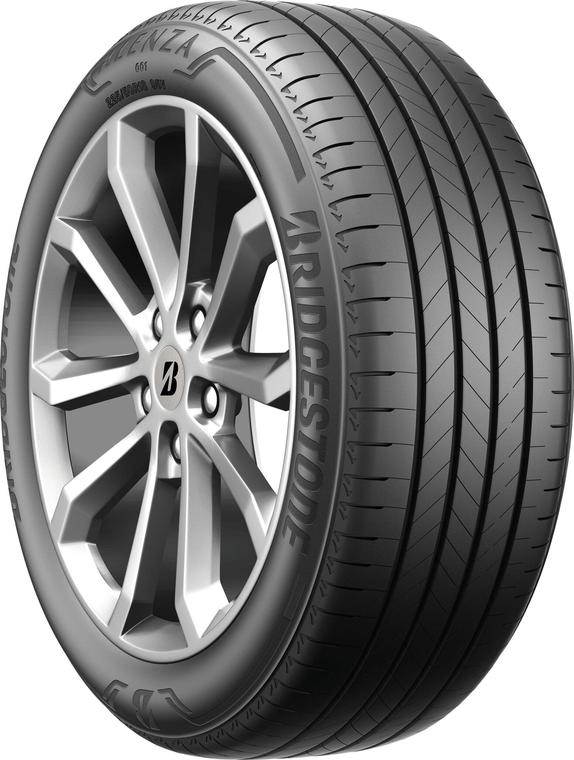 Bridgestone Alenza 001 All-Season Performance Tire For Passenger & CUV Front_Three_Fourths_Angled_Right