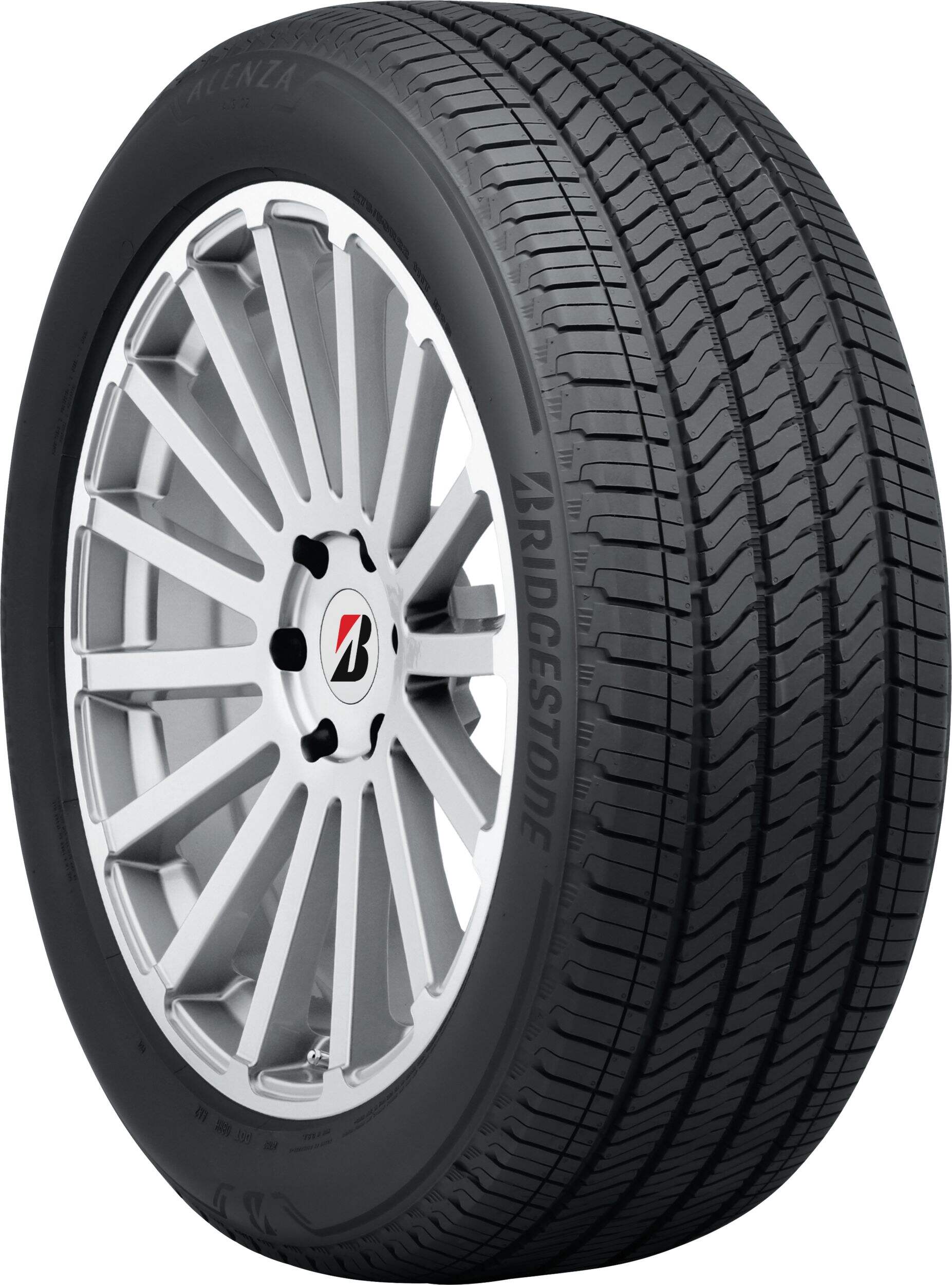 Bridgestone Alenza A/S 02 Tire Front_Three_Fourths_Angled_Right