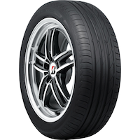 Bridgestone Turanza T100 Performance Tire, Highway Rated Front_Three_Fourths_Angled_Right