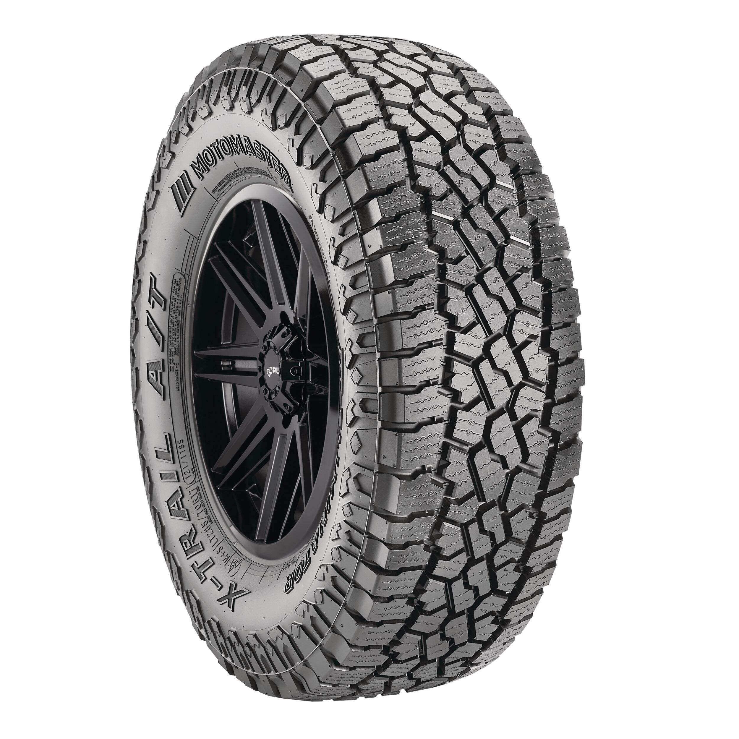 MotoMaster Eliminator X-Trail A/T tout terrain pour camions et VUS Front_Three_Fourths_Angled_Right