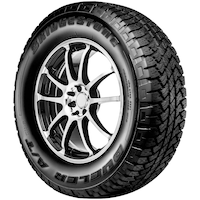 Pneu Bridgestone Dueler A/T RH-S tout-terrain pour camions et VUS Front_Angled_Right