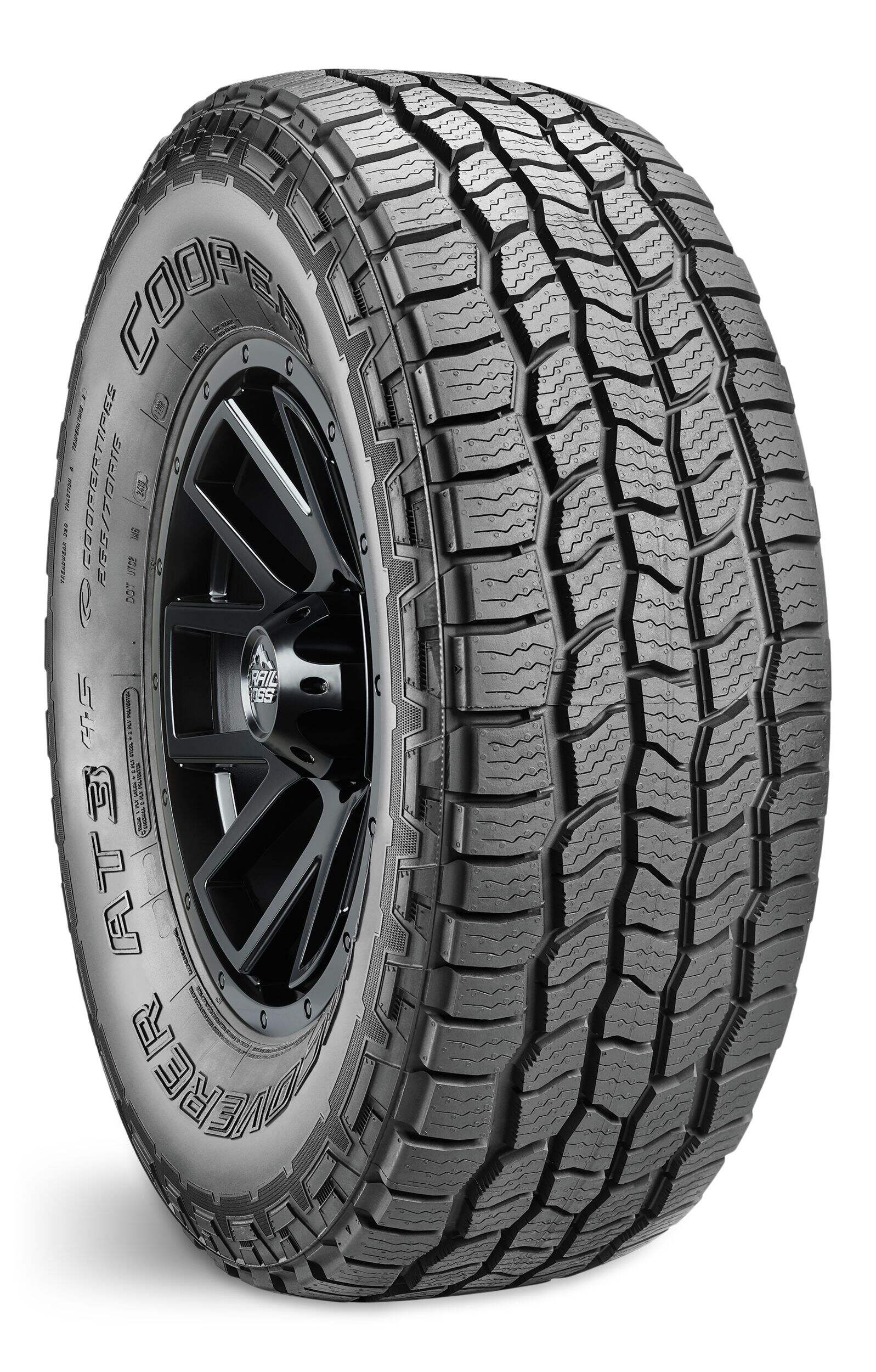 Cooper Discoverer AT3 4S All-Terrain Tire For Truck & SUV Front_Three_Fourths_Angled_Right