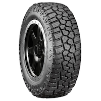 Cooper Discoverer Rugged Trek All Terrain Tire for Truck & SUV Front_Three_Fourths_Angled_Right