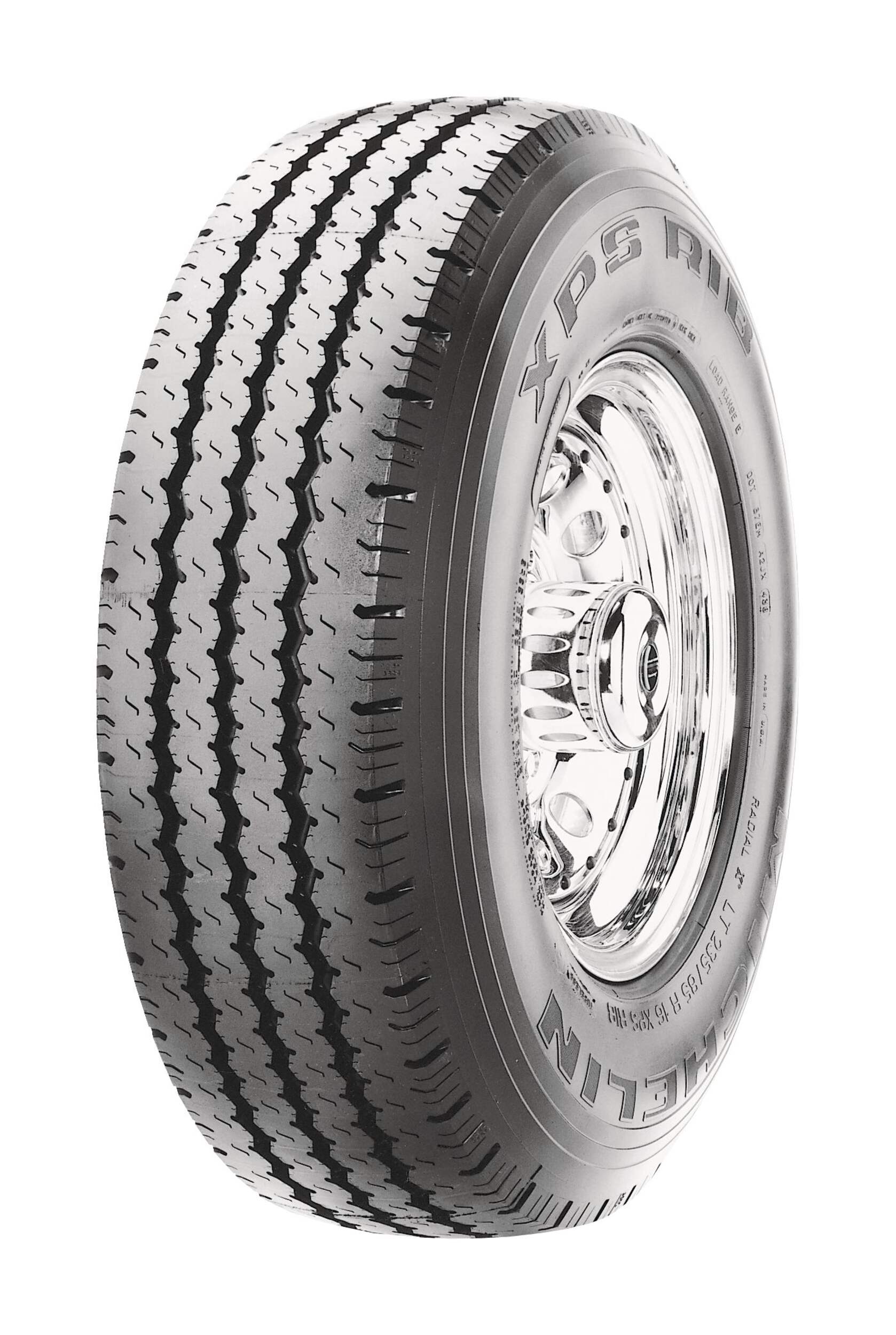 Michelin XPS Rib All Season Tire For Truck & SUV Front_Three_Fourths_Angled_Left