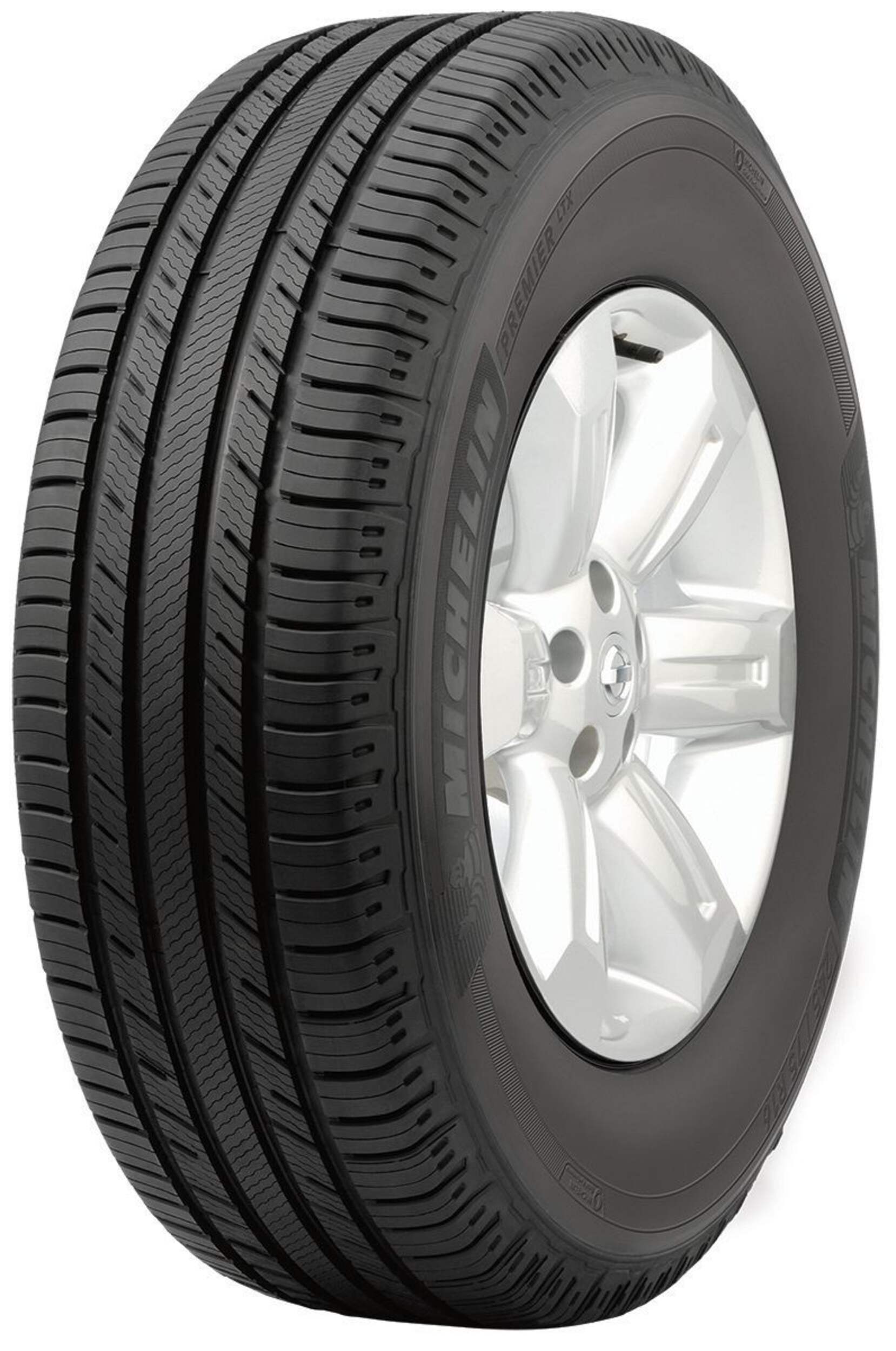 Michelin Premier LTX All Season Tire For Passenger & CUV Front_Three_Fourths_Angled_Left