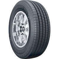 Pneu toute saison Firestone Transforce HT2 pour camions et VUS Front_Three_Fourths_Angled_Right
