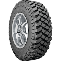 Firestone Destination M/T2 Tire Front_Three_Fourths_Angled_Right