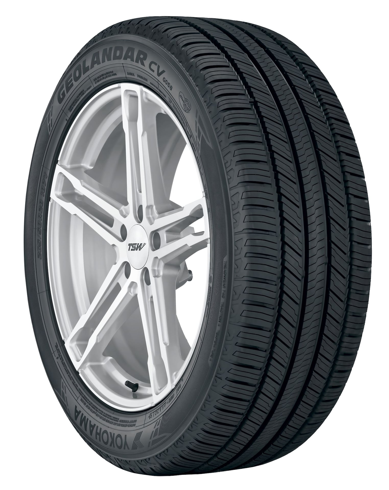 Yokohama Geolandar CV G058 All Season Tire for Passenger & CUV with Wet ...