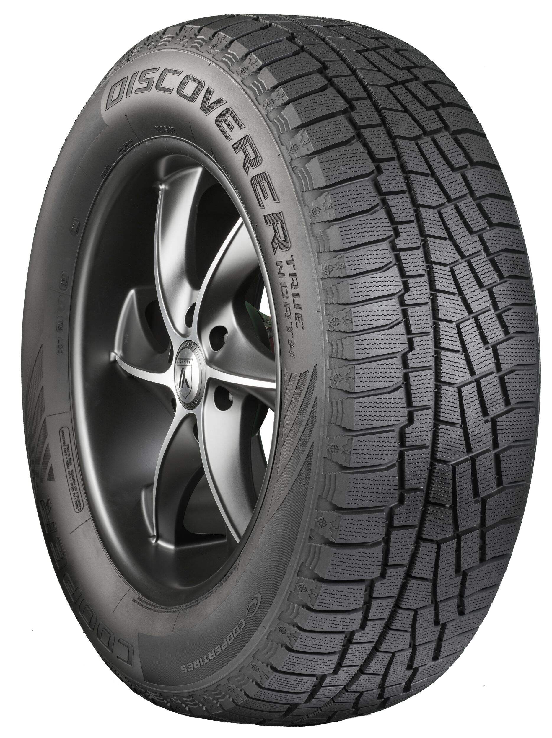 Coopertires Discoverer True North Winter Tire For Passenger & CUV Front_Three_Fourths_Angled_Right