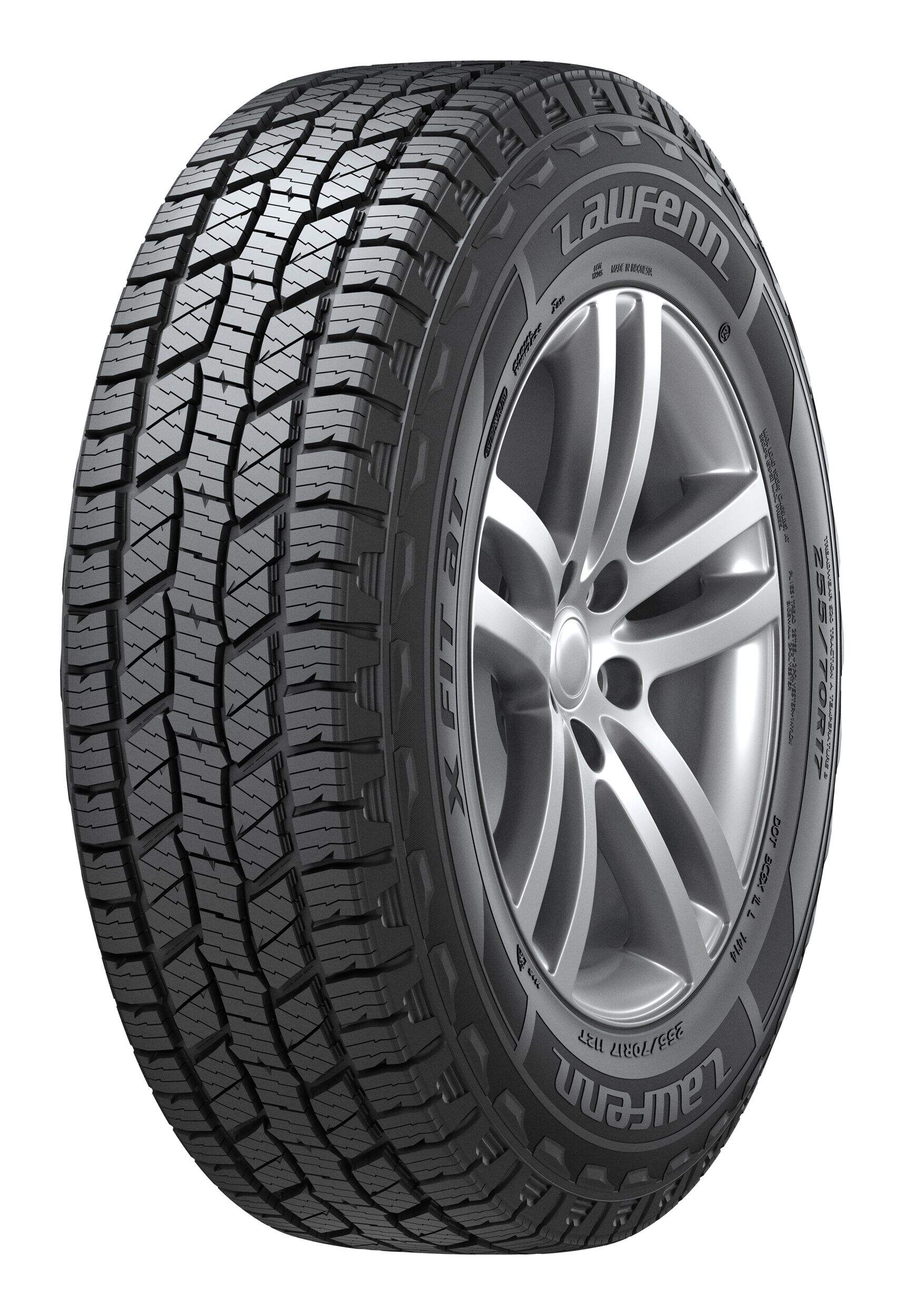 Laufenn X FIT A/T All Terrain Tire For Truck & SUV Front_Three_Fourths_Angled_Left