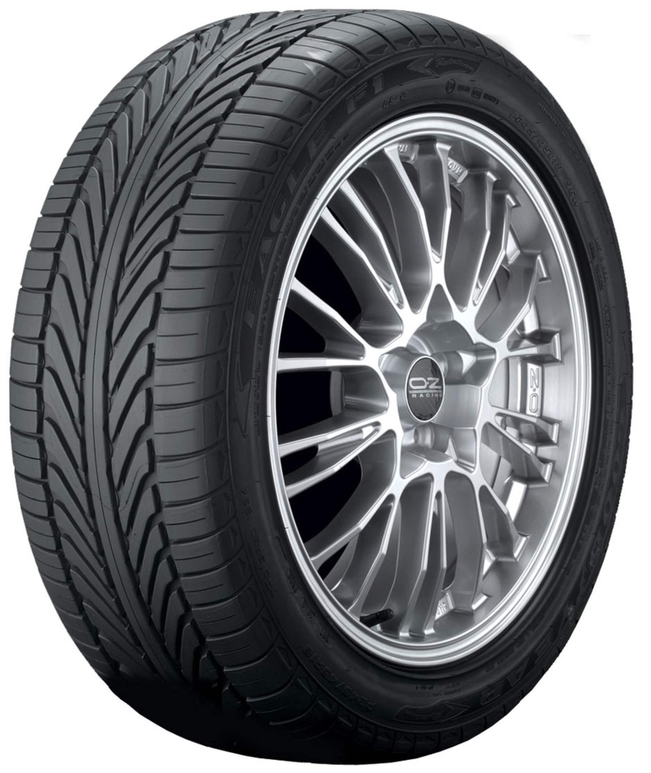 Goodyear Eagle F1 GS-2 RFT Performance Tire For Passenger & CUV Front_Three_Fourths_Angled_Left