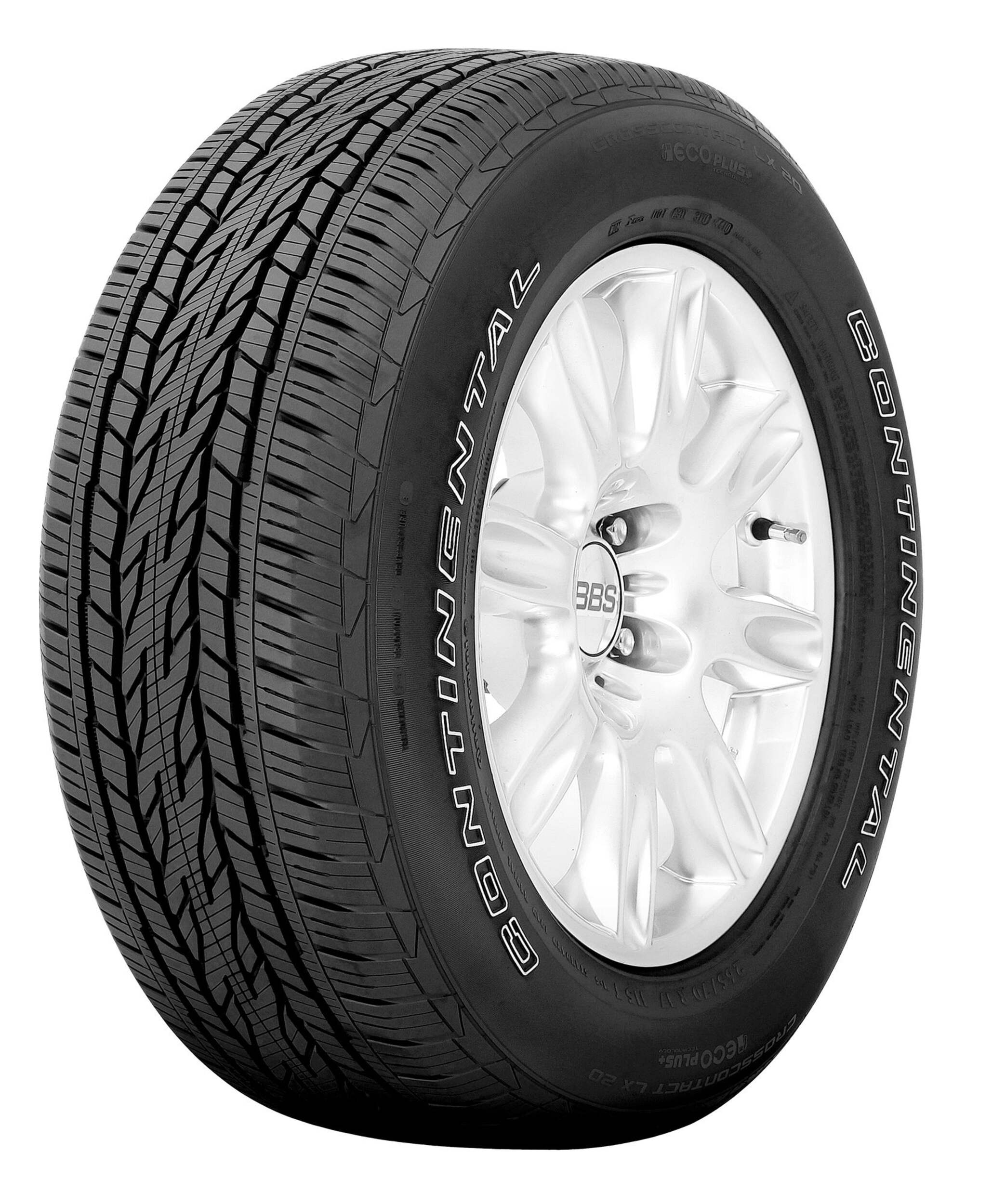 Continental ContiSportContact 5 - SSR Tire Front_Three_Fourths_Angled_Left