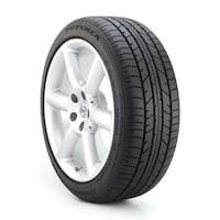 Pneu Bridgestone Potenza RE040 performant pour véhicules de tourisme et multisegments Front_Three_Fourths_Angled_Right