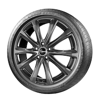 Pneu Goodyear Eagle Exhilarate performant pour véhicules de tourisme et véhicules utilitaires multisegments Front_Angled_Right