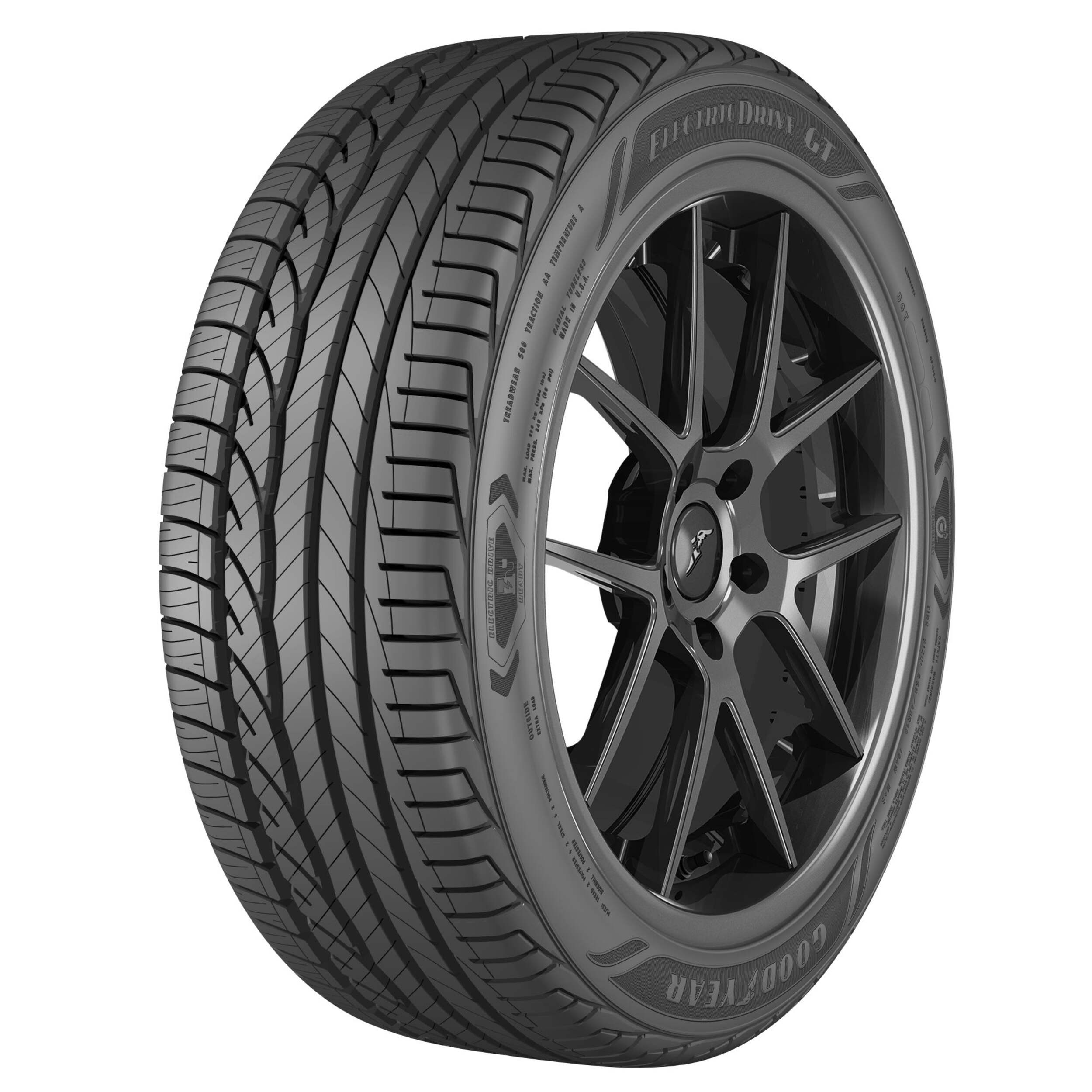 Goodyear ElectricDrive GT Tire Front_Three_Fourths_Angled_Left