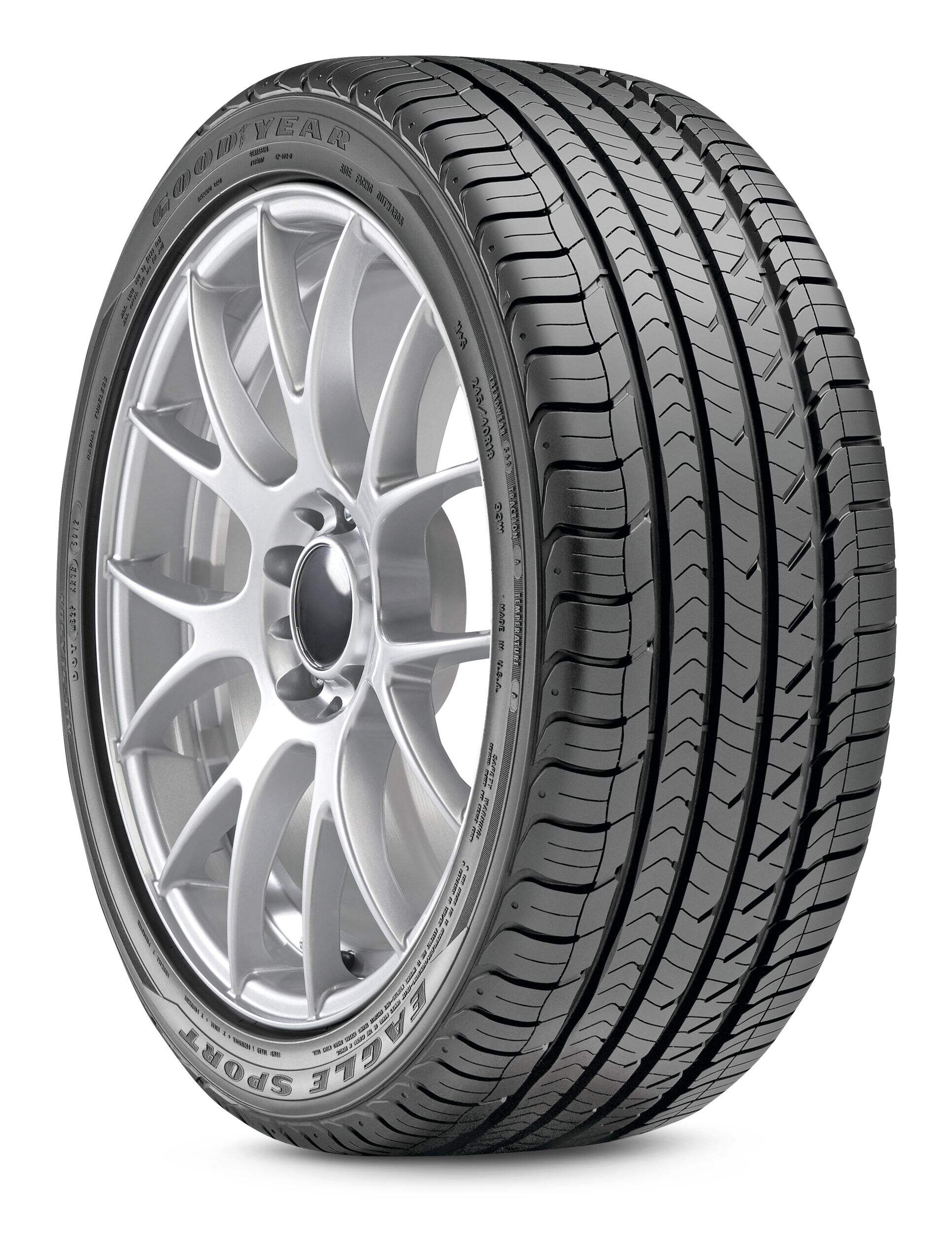 Pneu Goodyear Eagle Sport A/S Front_Three_Fourths_Angled_Right