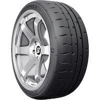 Bridgestone Potenza RE-71RS Performance Tire for Passenger & CUV, Wet & Dry Grip Front_Three_Fourths_Angled_Right