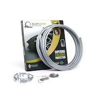 AlloyGator Wheel Guard Protector, Fits Up to 24-in, Set of 4, Silver Composite_or_Mixed