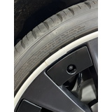 Protège-jante AlloyGator, convient à 24 po maximum, paq. 4, blanc CloseUp