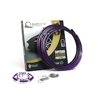 AlloyGator Wheel Guard Protector, Fits Up to 24-in, Set of 4, Purple Composite_or_Mixed