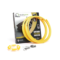 AlloyGator Wheel Guard Protector, Fits Up to 24-in, Set of 4, Yellow Composite_or_Mixed