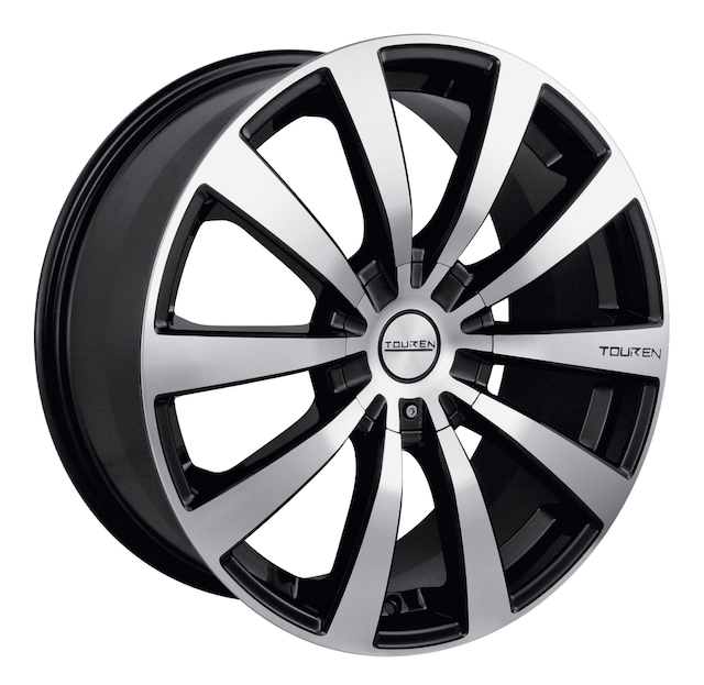 Touren TR3 Alloy Wheel/Rim, Black W/Machined Face Canadian Tire