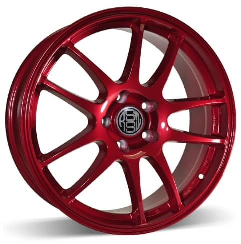 RSSW Velocity Alloy Wheel/Rim, Sparkling Red