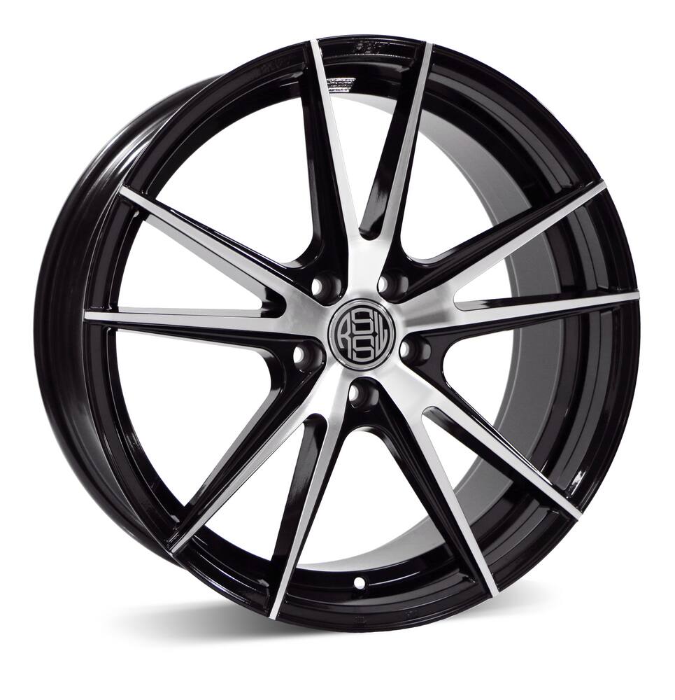 RSSW Forza Alloy Wheel/Rim, Glossy Black W/Machined Face | Canadian Tire