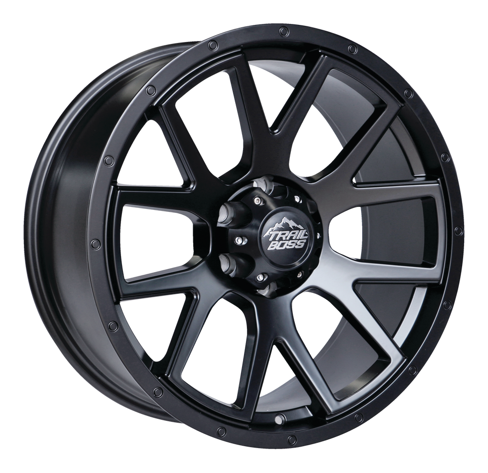 Trail Boss Rebel Alloy Wheel/Rim, Satin Black Canadian Tire