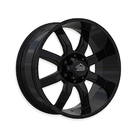 Trail Boss Shadow Truck Alloy Wheel/Rim, Gloss Black Front_Angled_Left