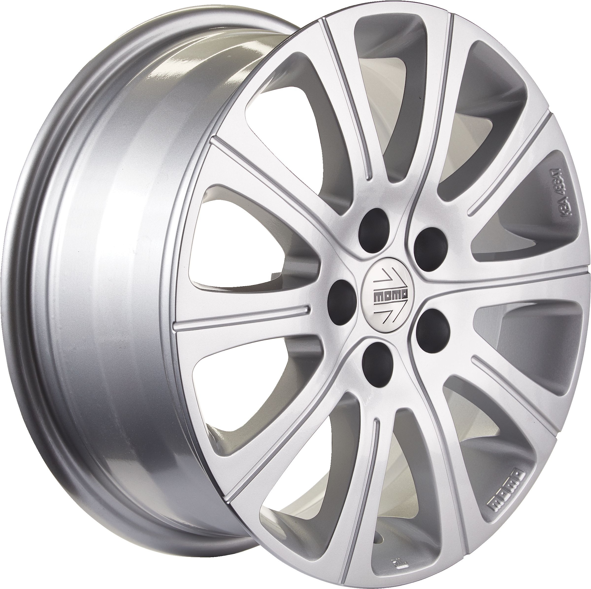 Momo Win 2 Alloy Wheel/Rim, Glossy Silver | Canadian Tire