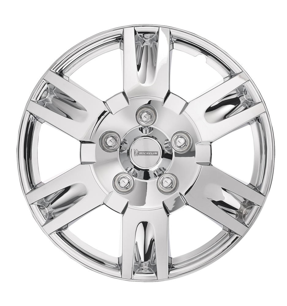 Michelin Chrome Plated Wheel Cover KT999, 17in, 2pk Canadian Tire
