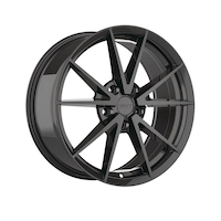 Envy EV-10 Alloy Wheel/Rim, Gloss Black Front_Angled_Left