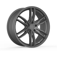 Envy EV-6 Alloy Wheel/Rim, Titanium Front_Angled_Left