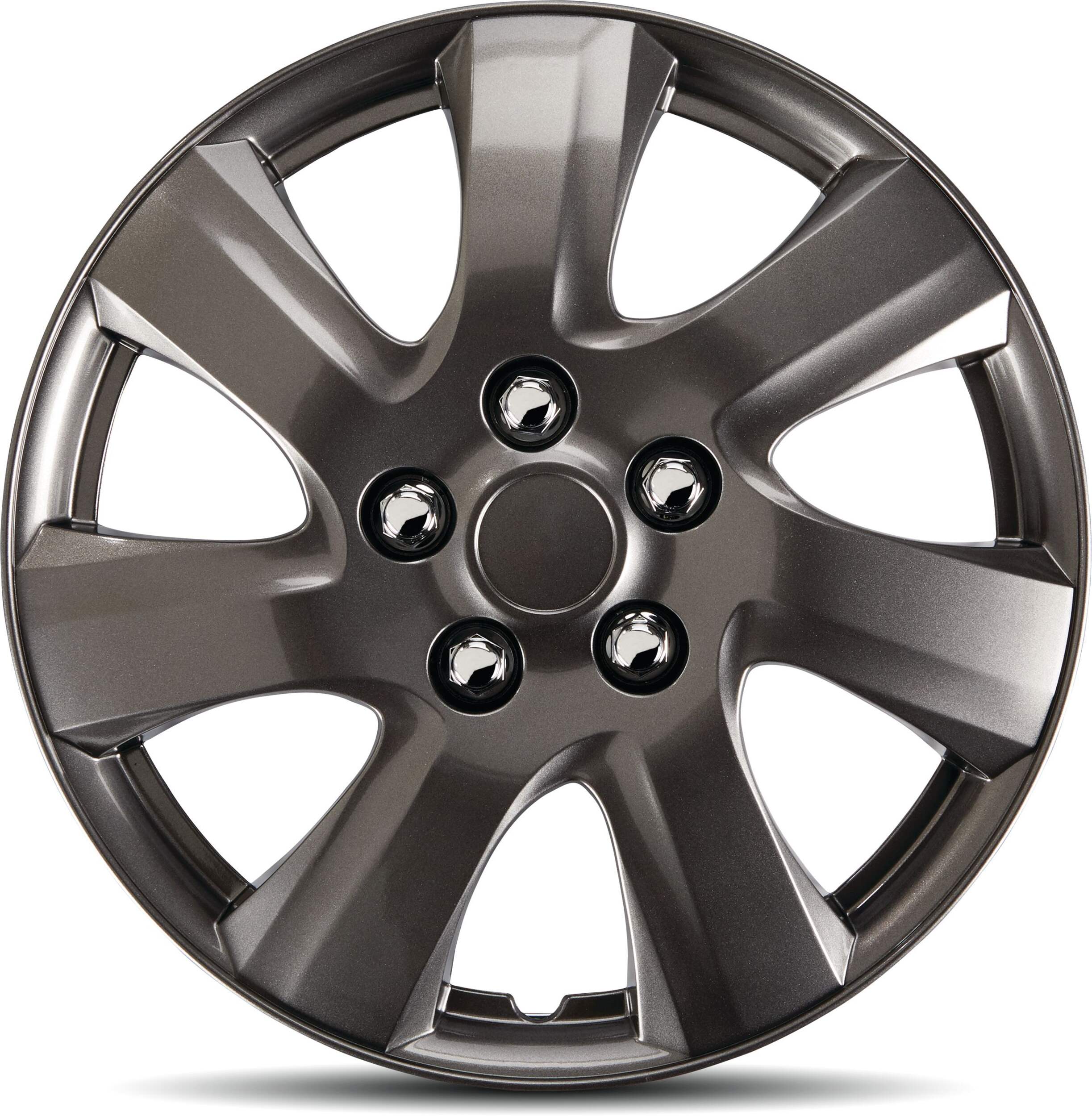 AutoTrends Wheel Cover, 1021, Gunmetal, 17-in, 4-pk Side_Left