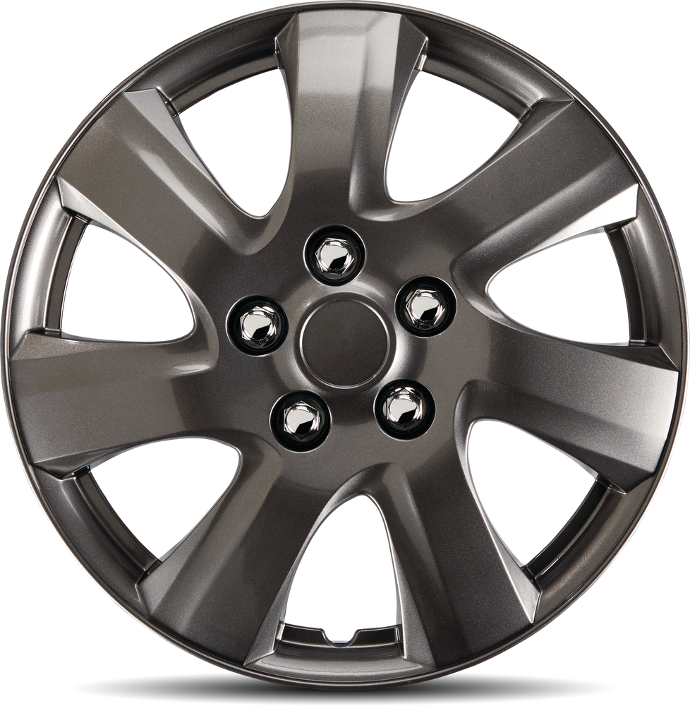 AutoTrends Wheel Cover, 1021, Gunmetal, 17in, 4pk Canadian Tire