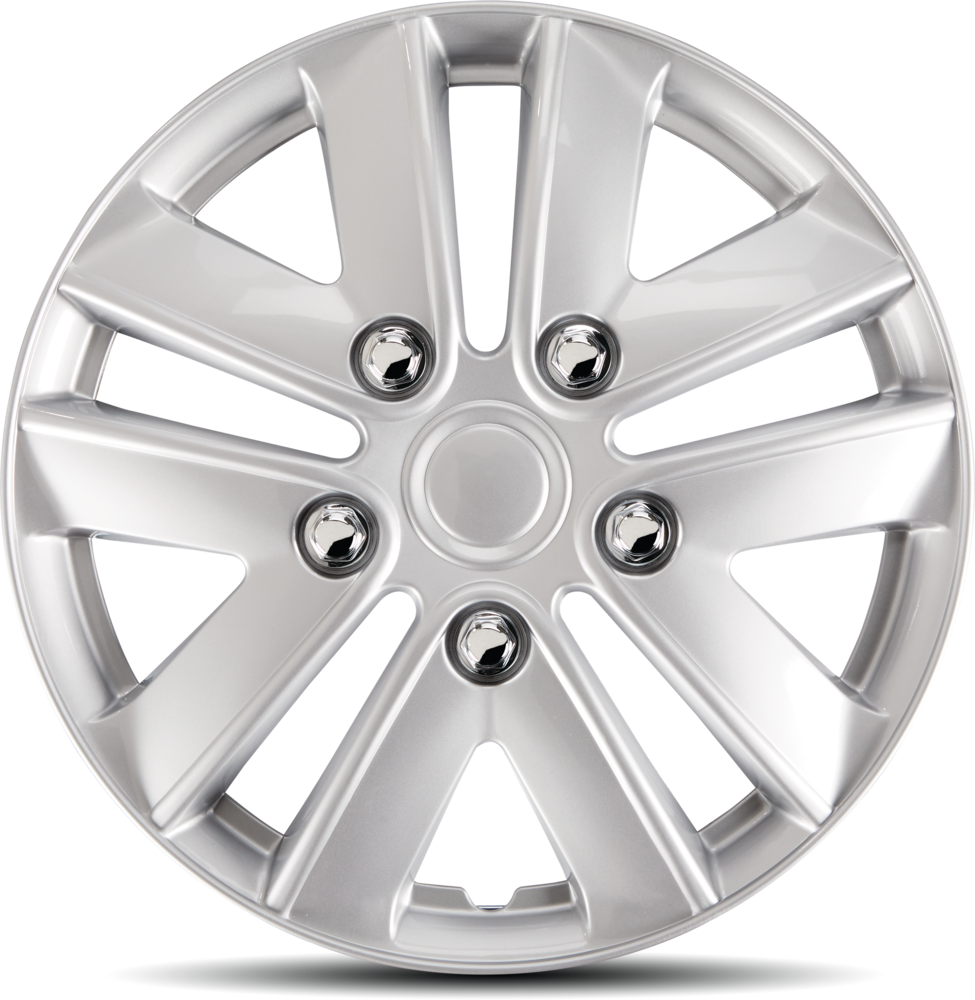 AutoTrends Wheel Cover, 991, Silver/Lacquer, 16in, 4pk Canadian Tire