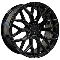 Envy FF-2 Alloy Wheel/Rim, Gloss Black Front_Angled_Left